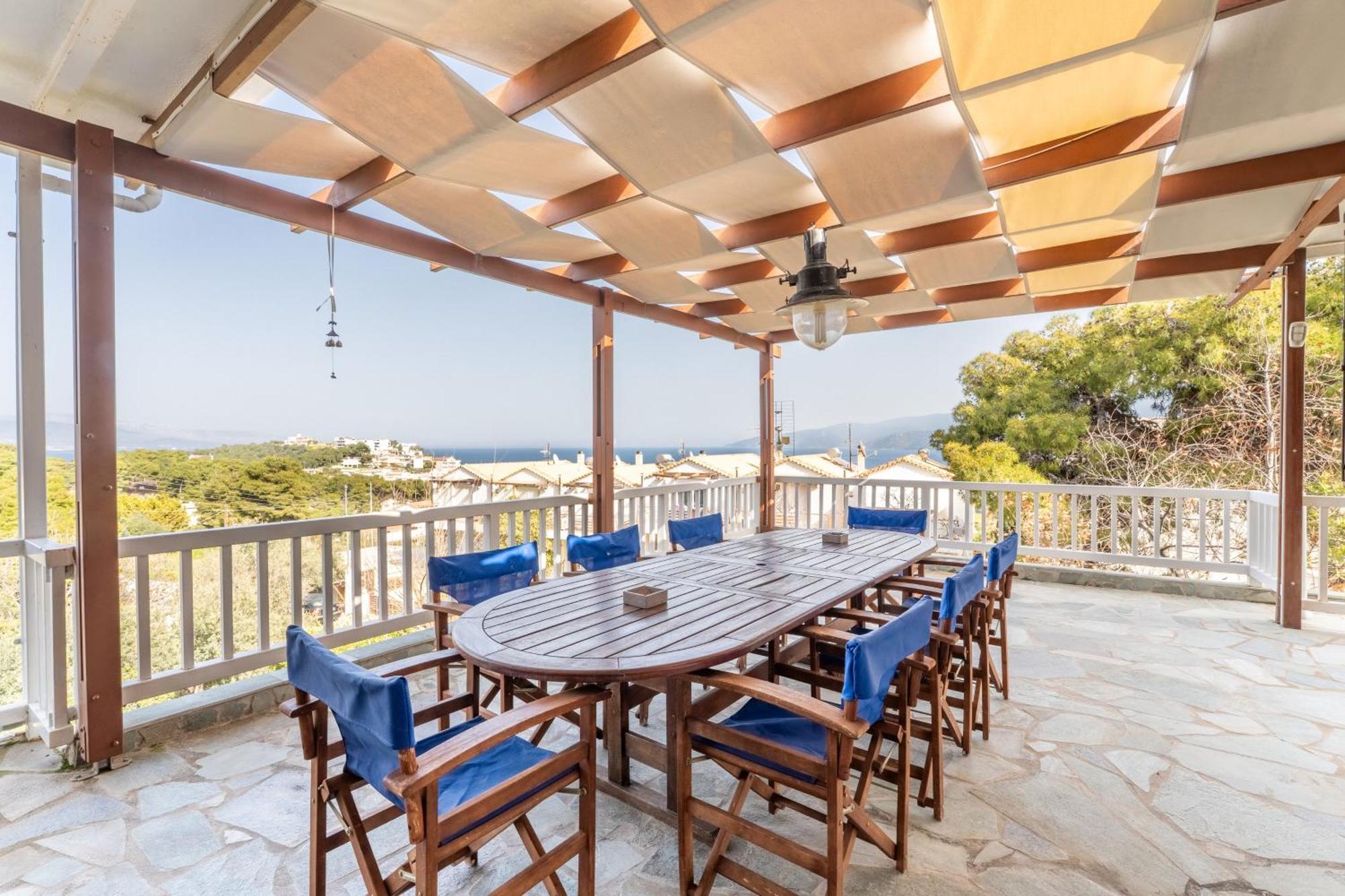 The House Of Gratitude - Poolside Retreat Villa Loutra Oraias Elenis Luaran gambar