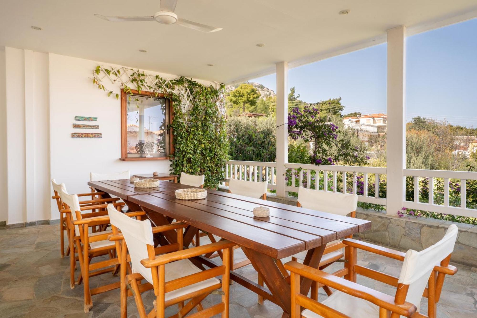 The House Of Gratitude - Poolside Retreat Villa Loutra Oraias Elenis Luaran gambar